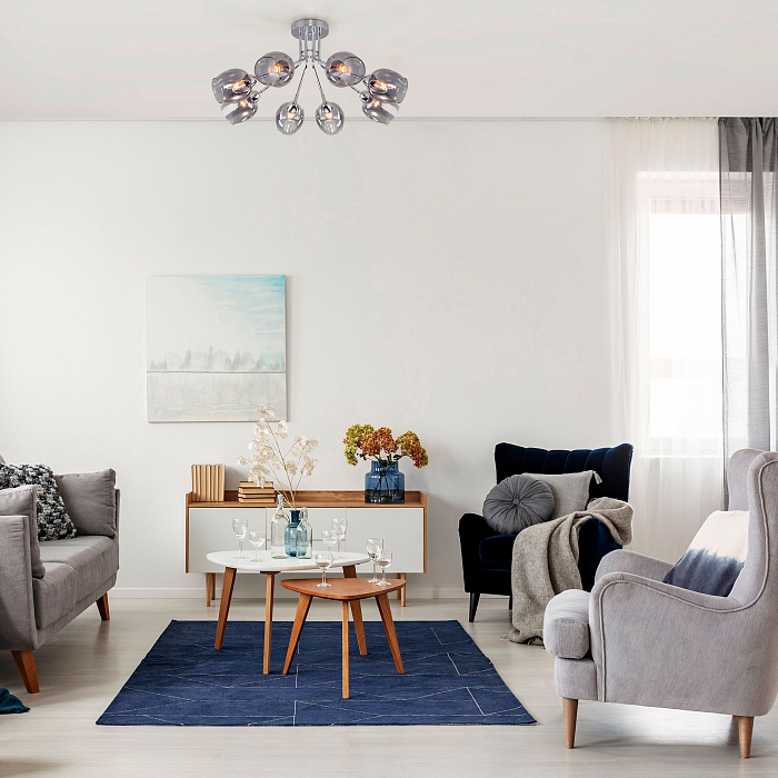 Люстра Eurosvet 30164/8 хром