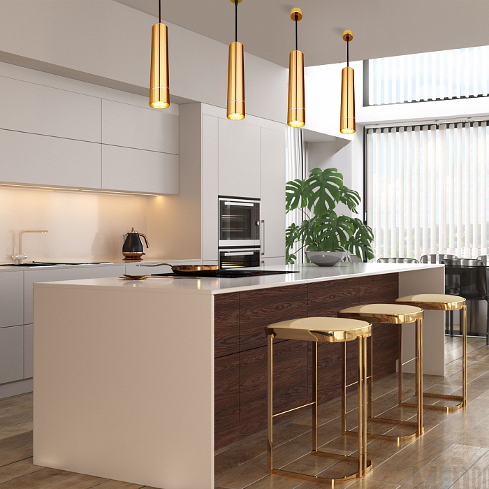 Люстра Eurosvet DLN107 GU10 золото