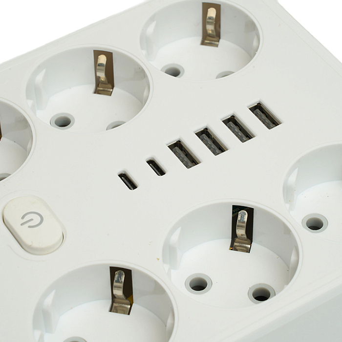 Удлинитель/сетевой фильтр STEKKER 49982