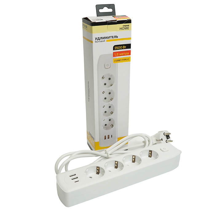 Удлинитель/сетевой фильтр STEKKER 49971