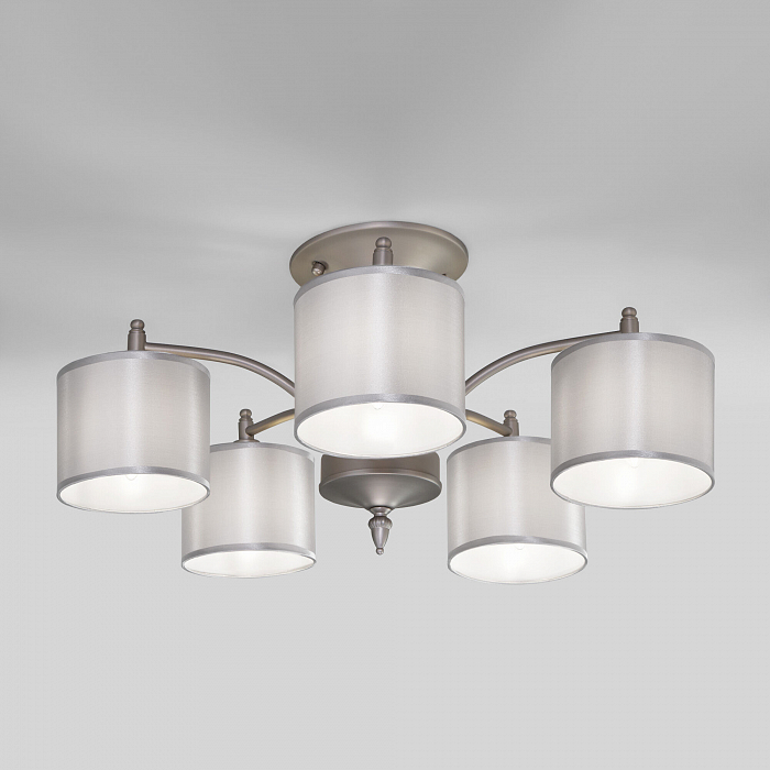 Люстра Eurosvet 60080/5 сатин-никель