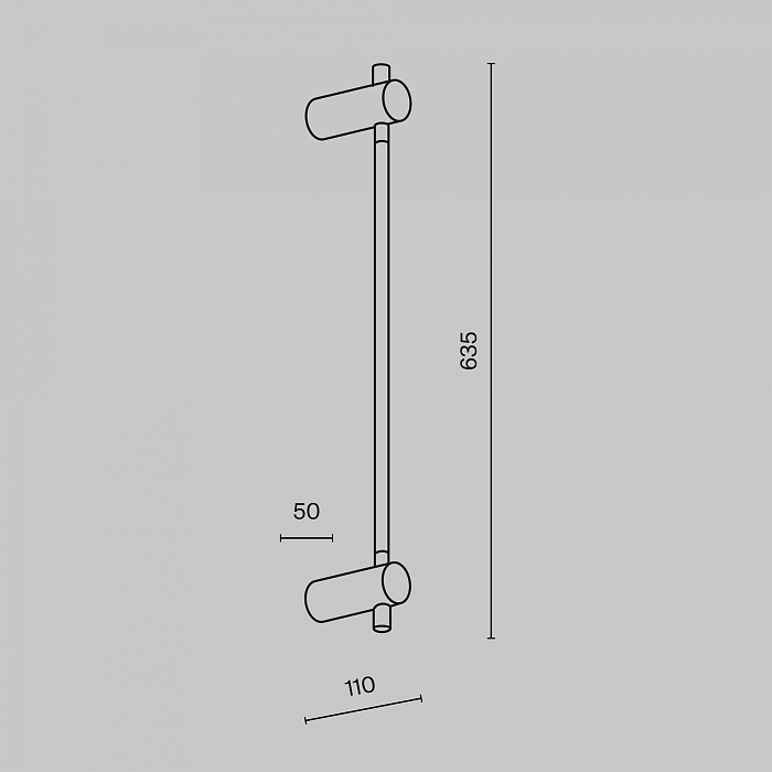 Бра Maytoni MOD413WL-L6B3K