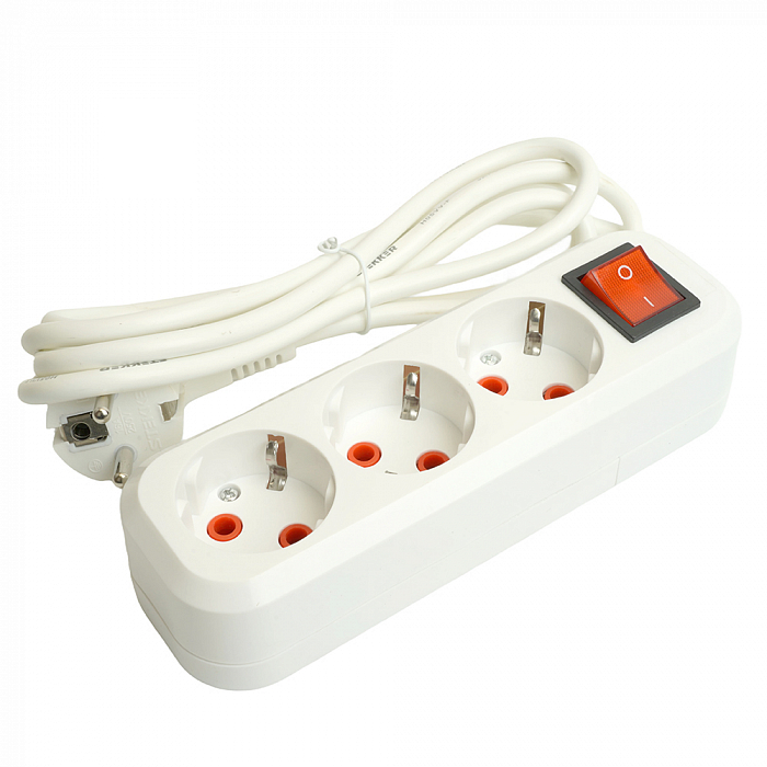 Удлинитель/сетевой фильтр STEKKER 49354