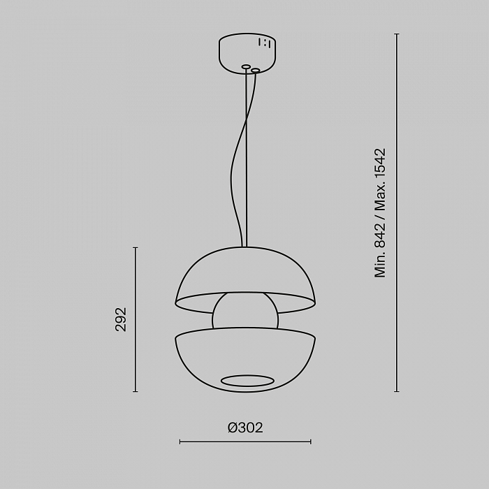 Светильник Maytoni MOD322PL-L6G3K