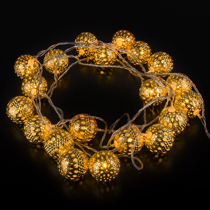 Eurosvet 400-003 золото/теплый белый с эффектом мерцания