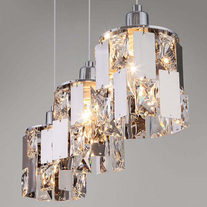 Люстра Eurosvet 50101/3 хром