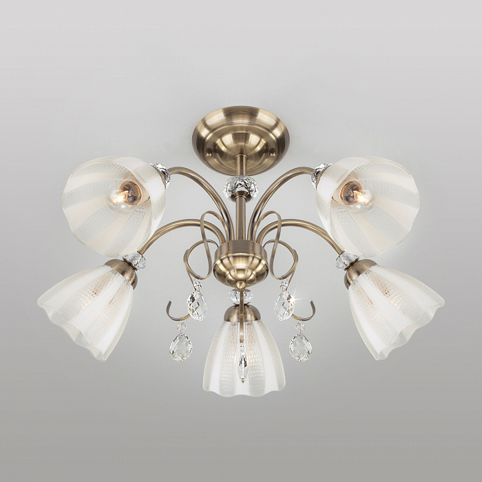 Светильник Eurosvet 30155/5 античная бронза