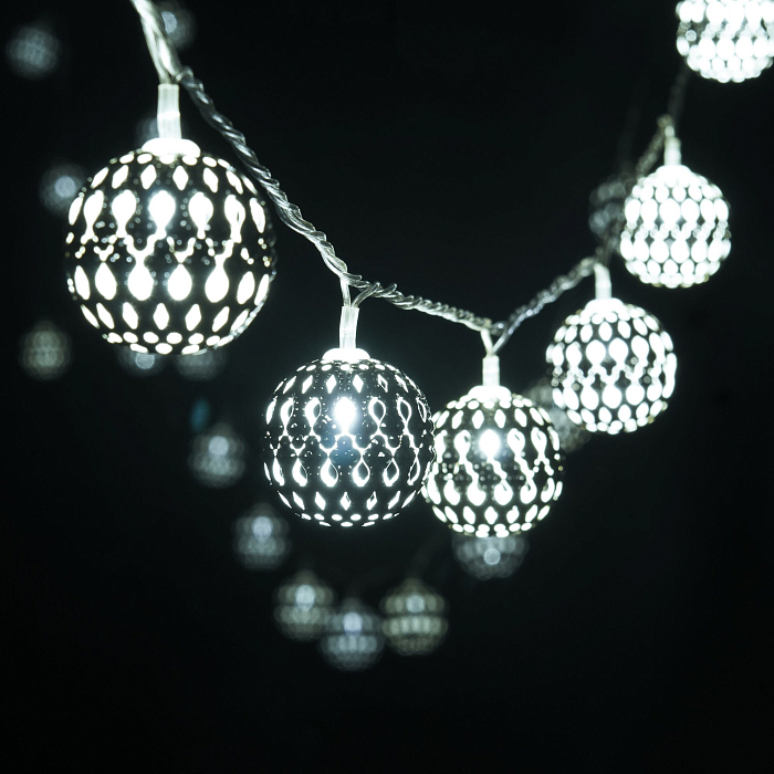 Eurosvet 400-003 хром/белый с эффектом мерцания