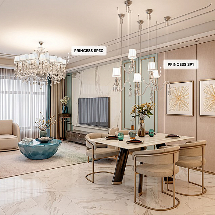 Люстра Crystal Lux PRINCESS SP30