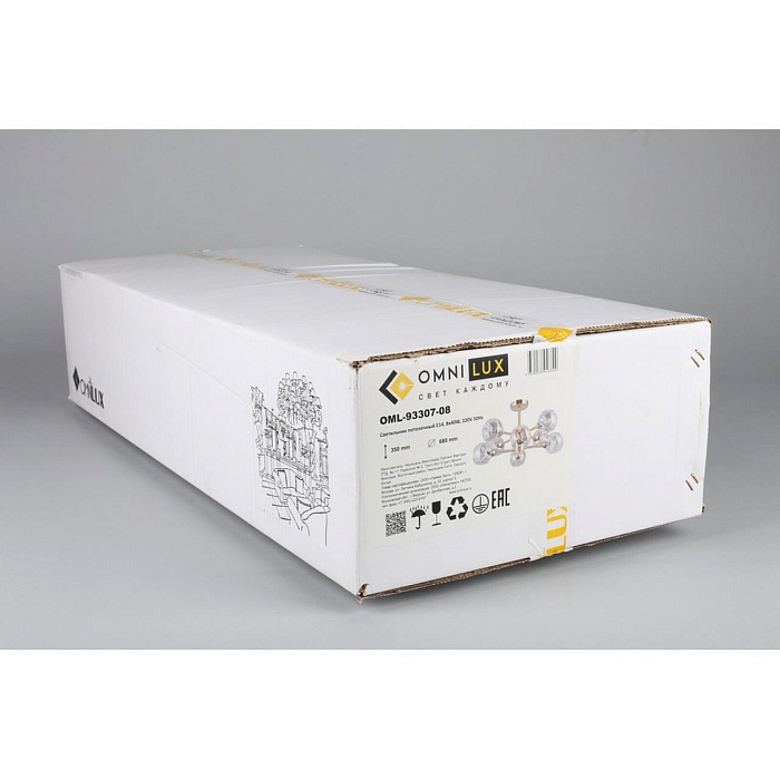 Люстра Omnilux OML-93307-08