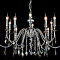 Люстра Crystal Lux MERCEDES SP6+6 CHROME/SMOKE