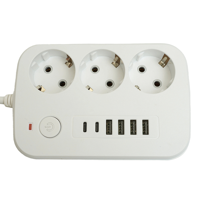 Удлинитель/сетевой фильтр STEKKER 49972