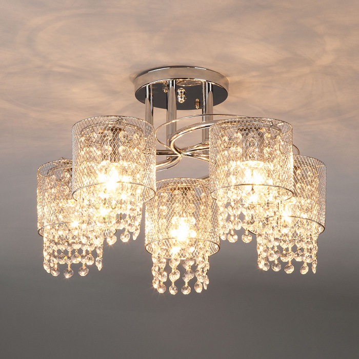 Люстра Eurosvet 30137/5 хром