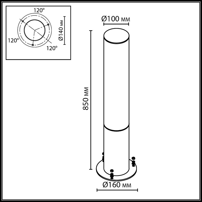 ODEON LIGHT 7180/22GL