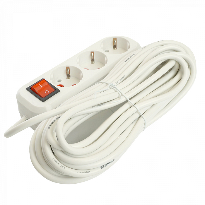 Удлинитель/сетевой фильтр STEKKER 49355