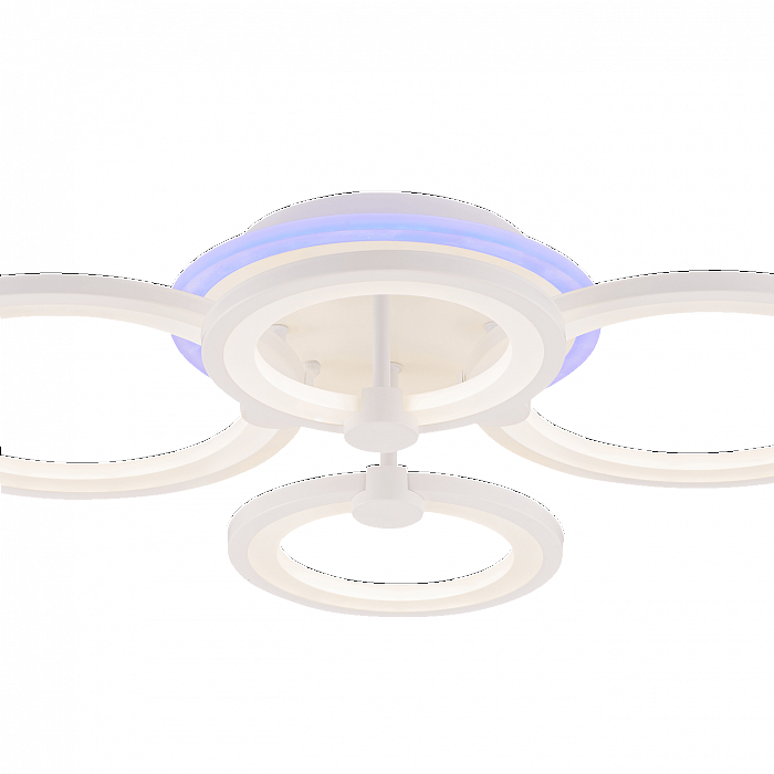 Люстра Rilon 3010/2+2B WT/RGB