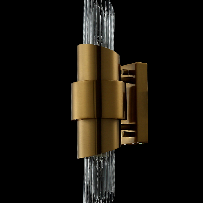 Бра Crystal Lux JUSTO AP2 BRASS