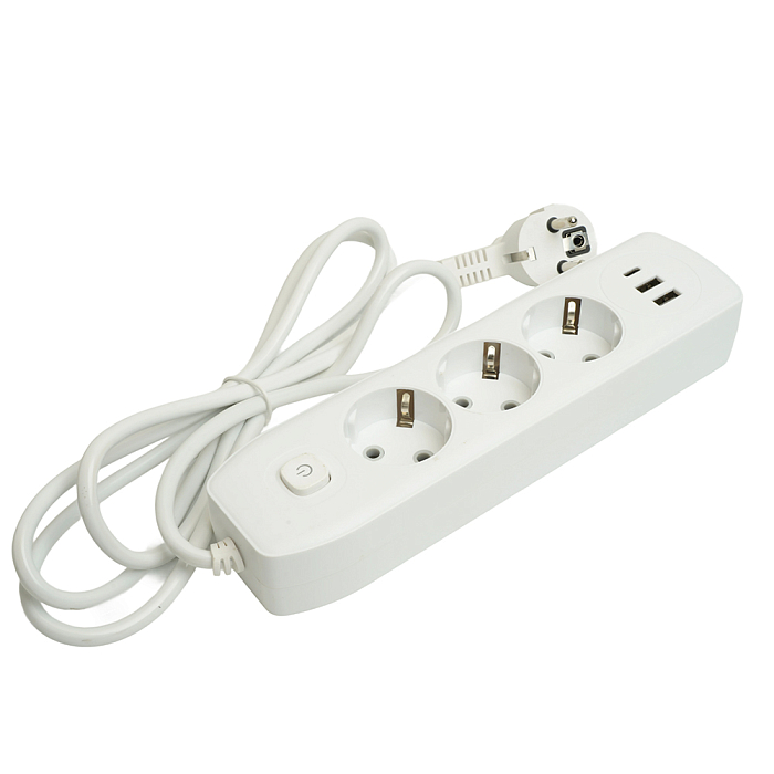 Удлинитель/сетевой фильтр STEKKER 49970