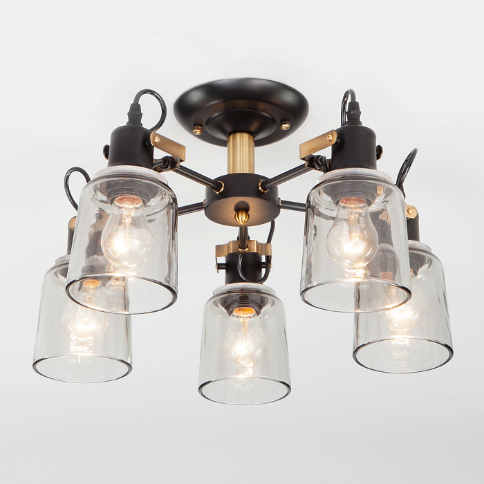 Светильник Eurosvet 70111/5 черный