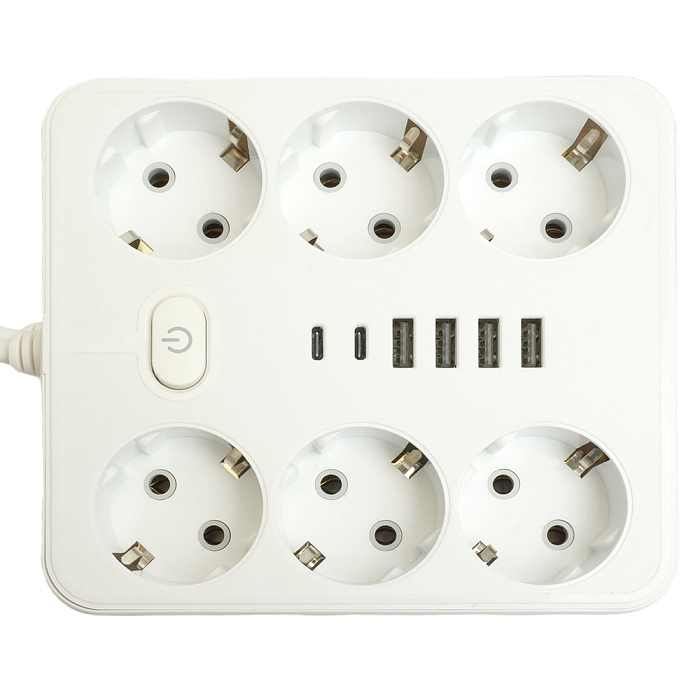 Удлинитель/сетевой фильтр STEKKER 49975