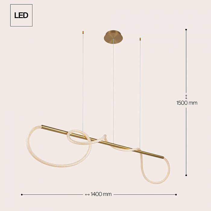 Светильник Maytoni MOD166PL-L30G3K