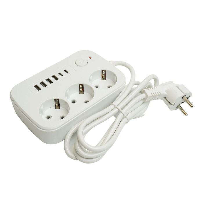 Удлинитель/сетевой фильтр STEKKER 49972