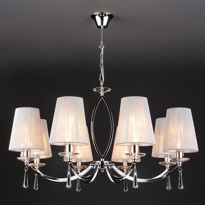 Люстра Eurosvet 60079/8 хром