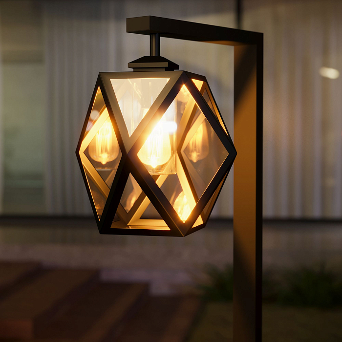 Уличный светильник Elektrostandard 35133/F черный