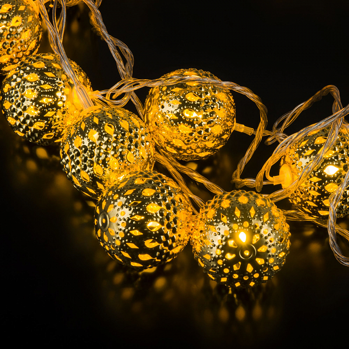 Eurosvet 400-003 золото/теплый белый с эффектом мерцания