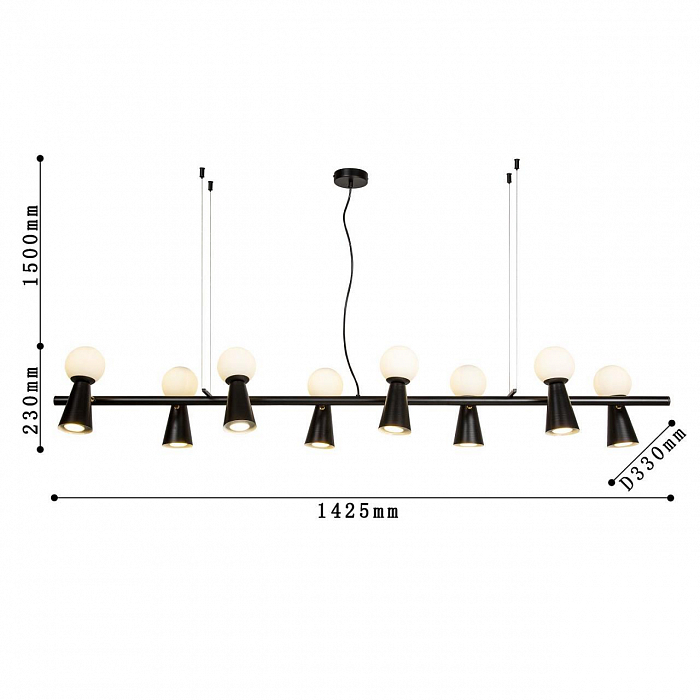 Люстра Favourite 4095-8P