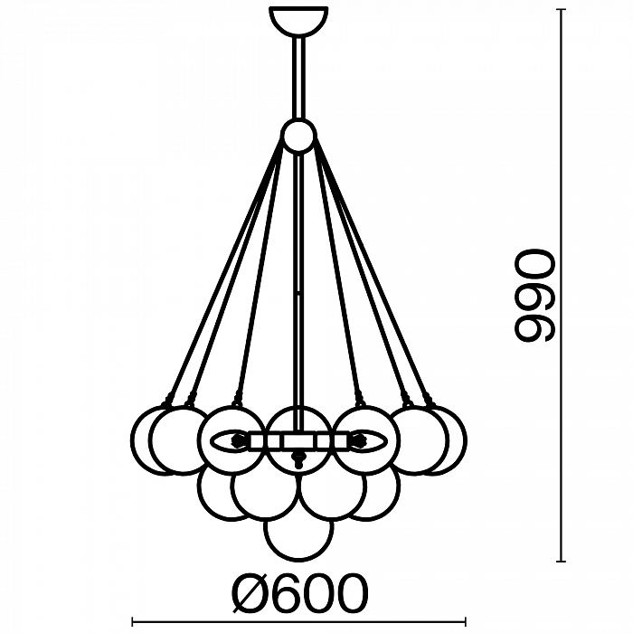 Светильник Freya FR5231PL-06CH