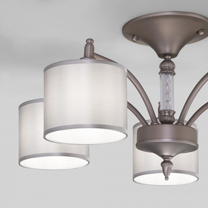 Люстра Eurosvet 60080/5 сатин-никель